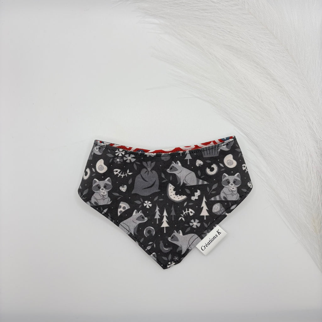 Foulard réversible XS - América + Raton