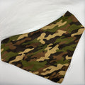 Foulard réversible XL - Militaire + Pêche