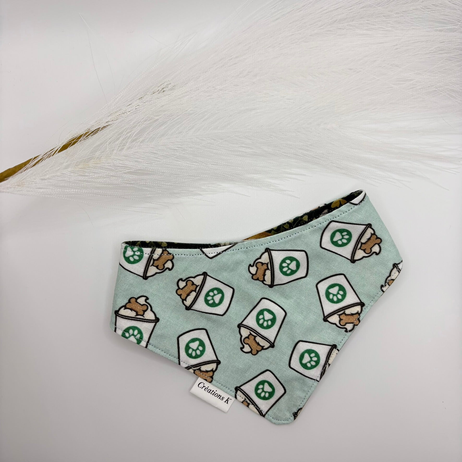 Foulard réversible - Personnalisé Médium