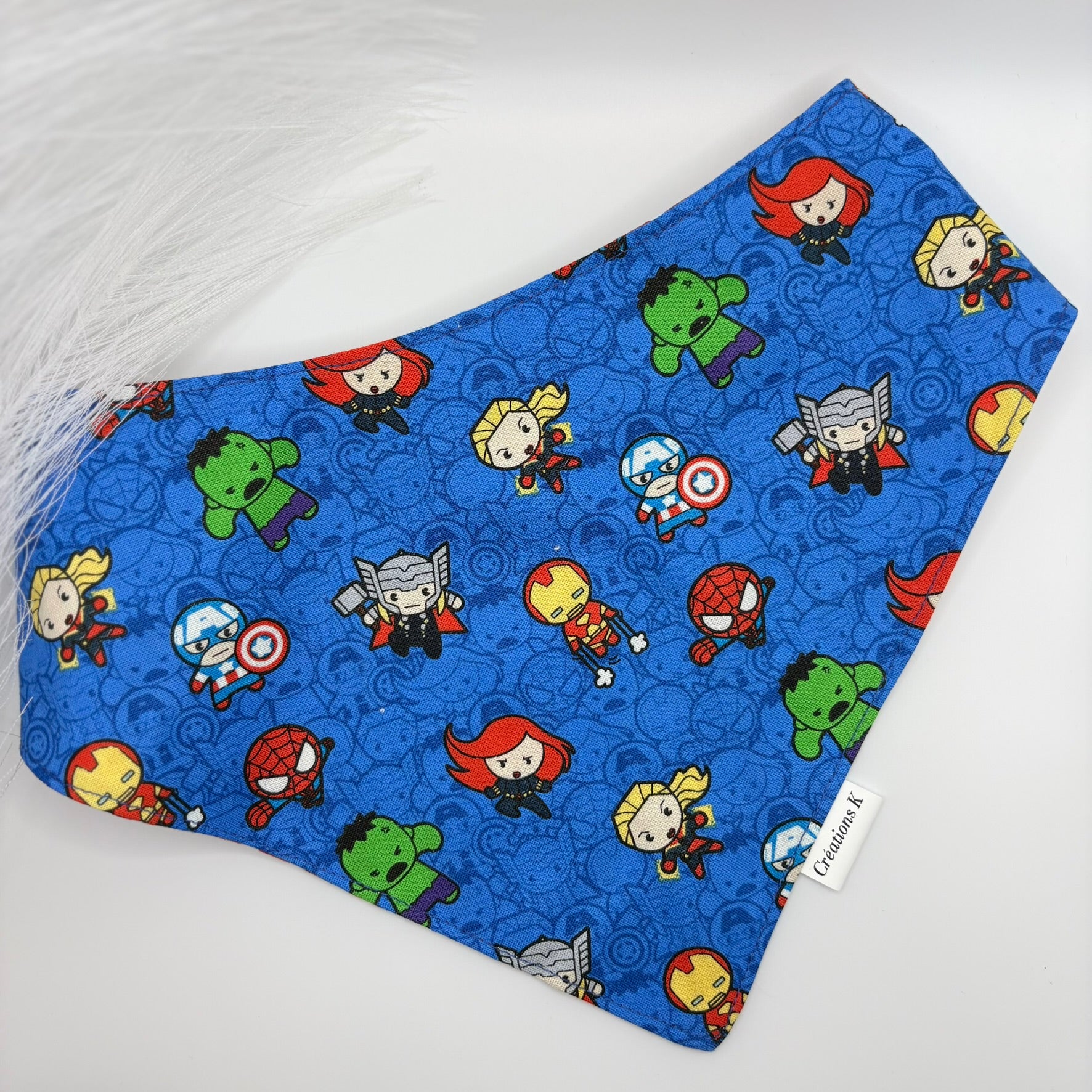Foulard réversible XL - Marvel + América