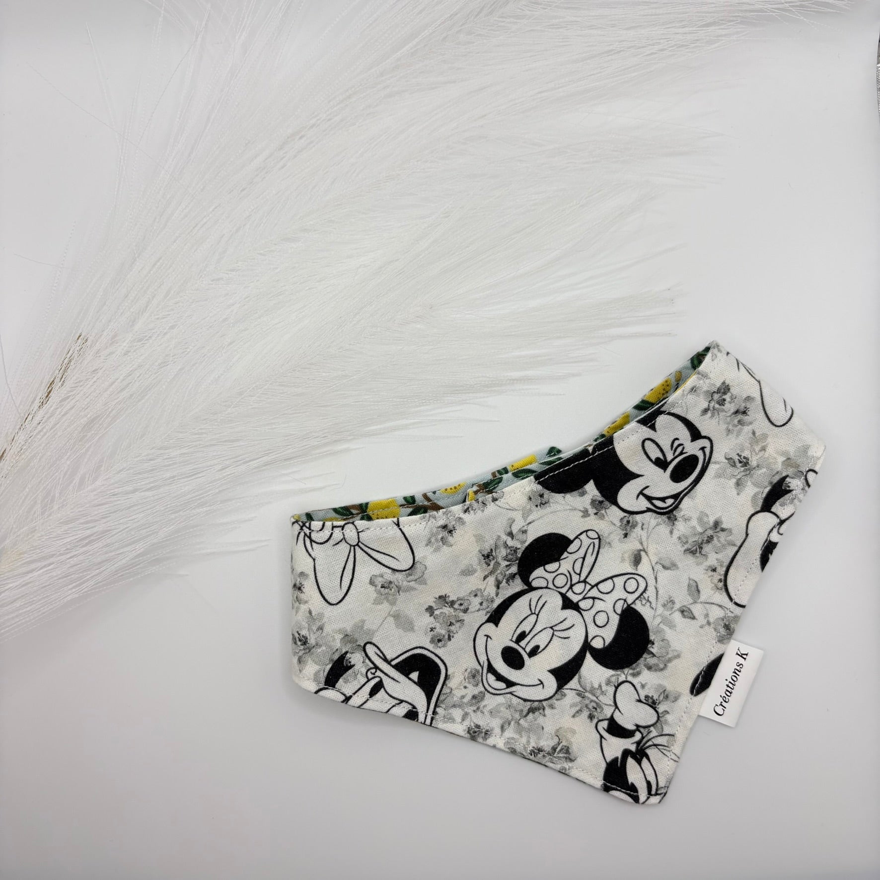 Foulard réversible Small - Mickey + Citron