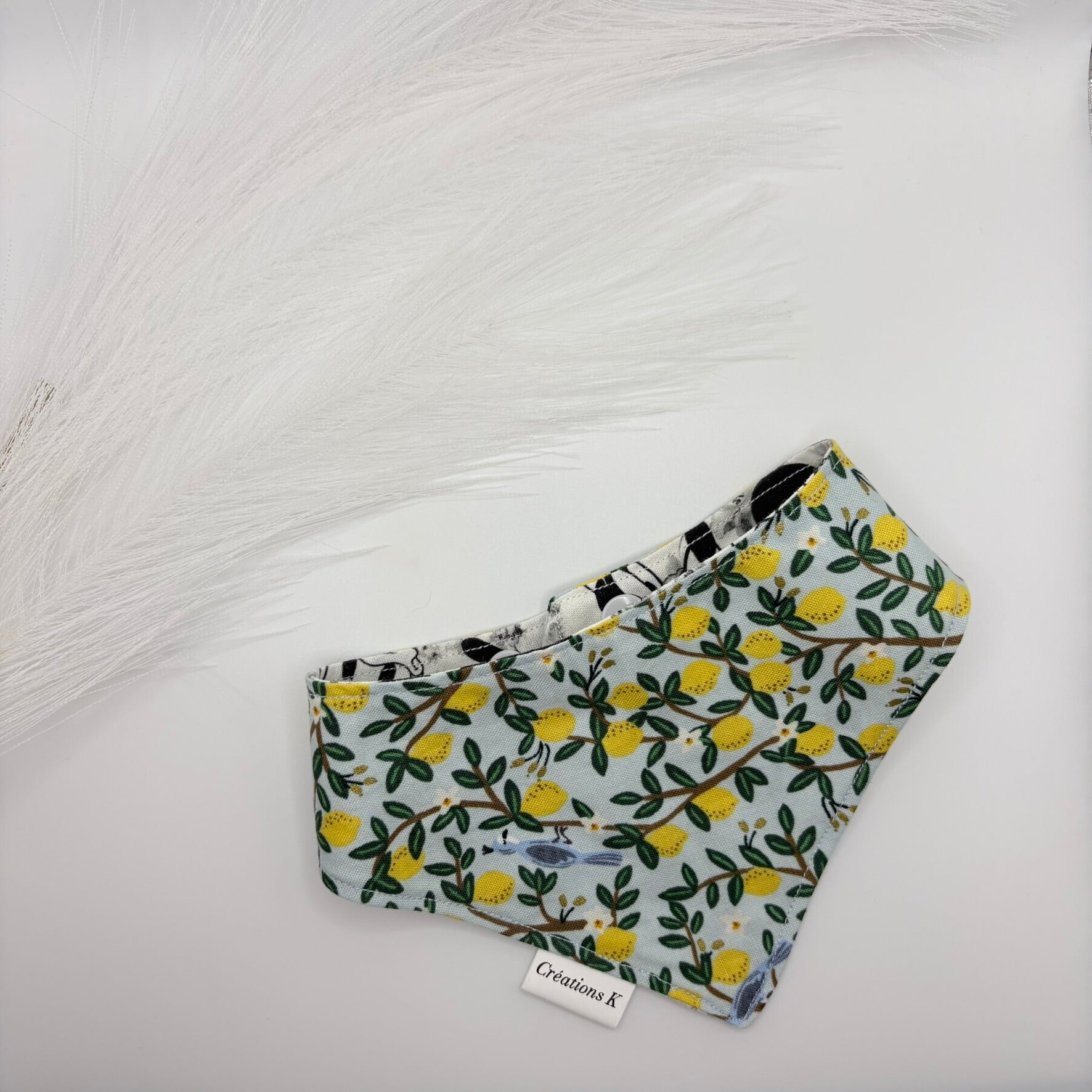 Foulard réversible Small - Mickey + Citron