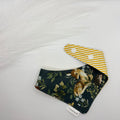 Foulard réversible XS - Ligné Jaune + Animaux