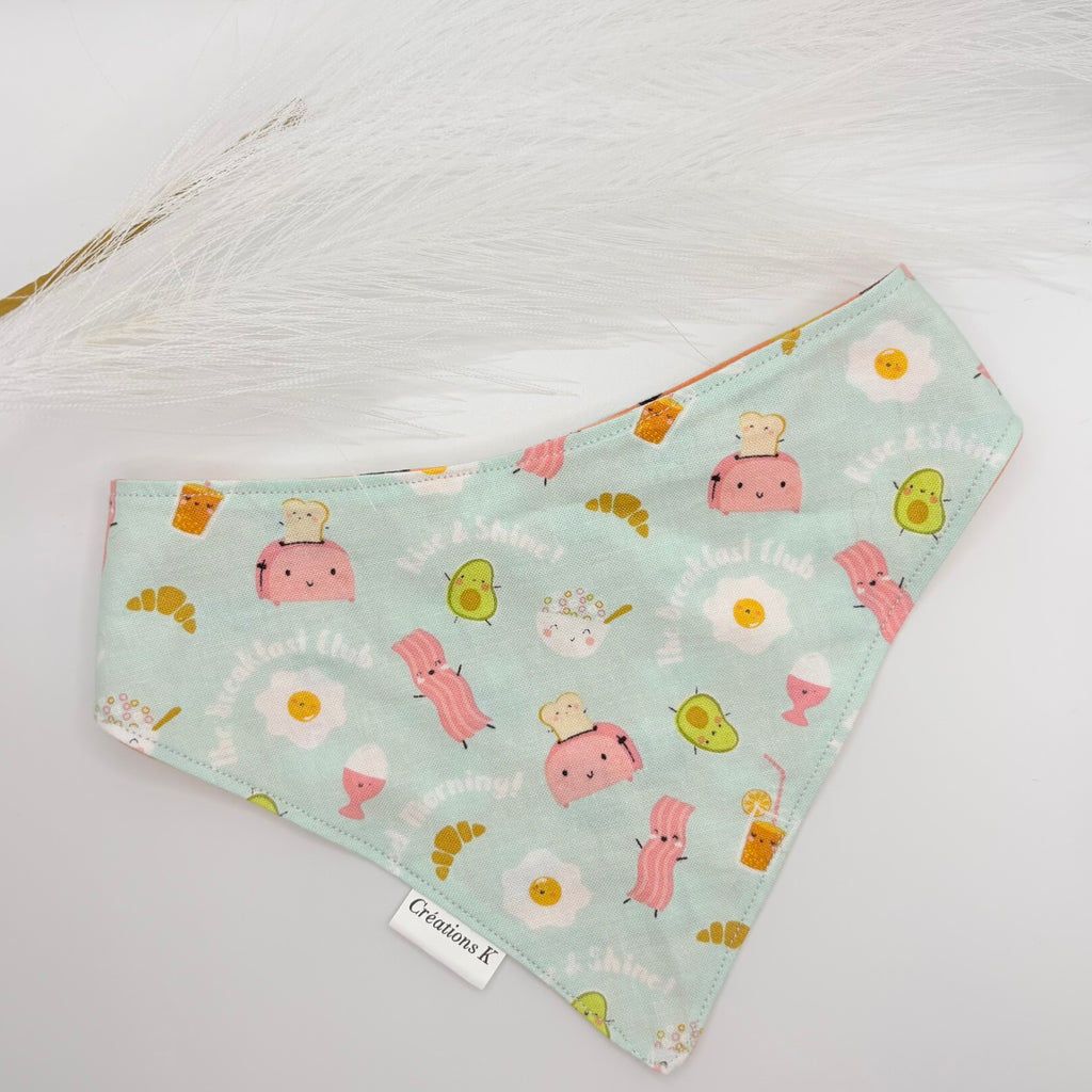Foulard réversible - Personnalisé XL