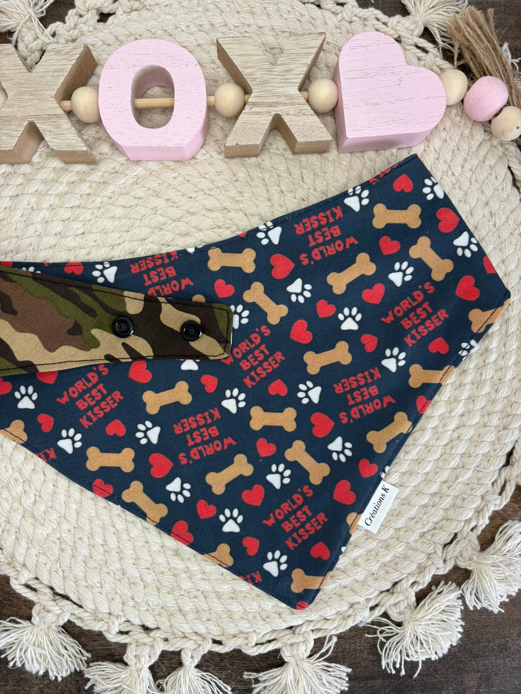 Foulard réversible - OS + Militaire